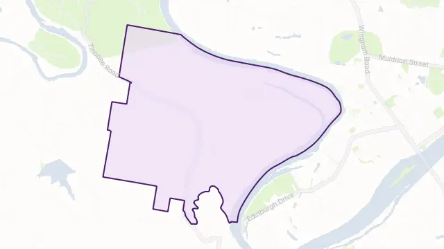 Mondrook Area Boundary Map