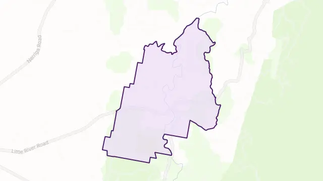 Mongarlowe Area Boundary Map