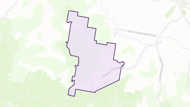 Mongogarie Area Boundary Map
