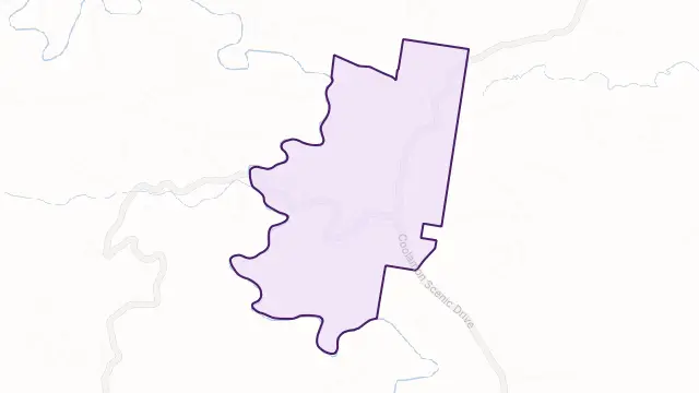 Montecollum Area Boundary Map
