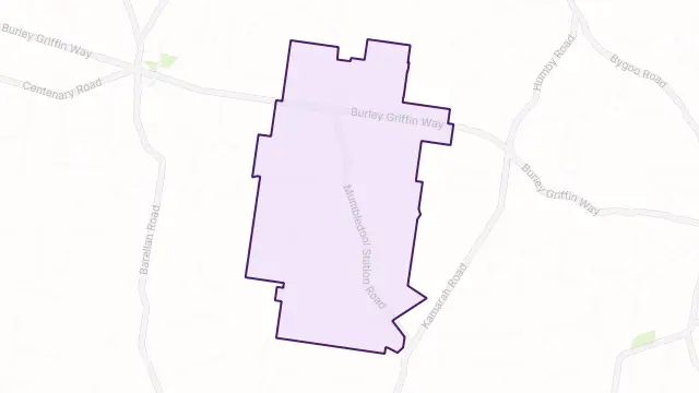 Moombooldool Area Boundary Map