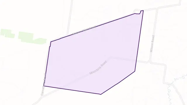 Moonbria Area Boundary Map