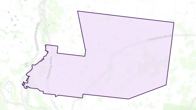 Moorara Area Boundary Map