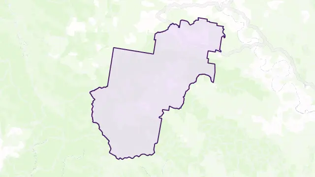 Moparrabah Area Boundary Map