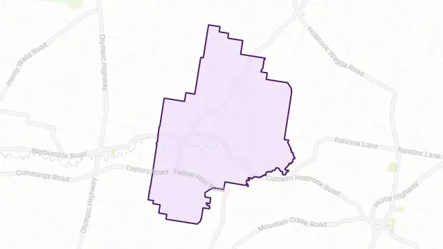 Morven Area Boundary Map