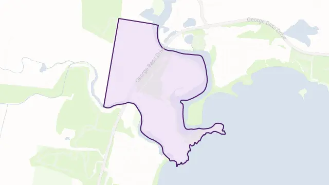 Mossy Point Area Boundary Map