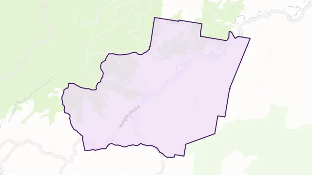 Mount Burrell Area Boundary Map