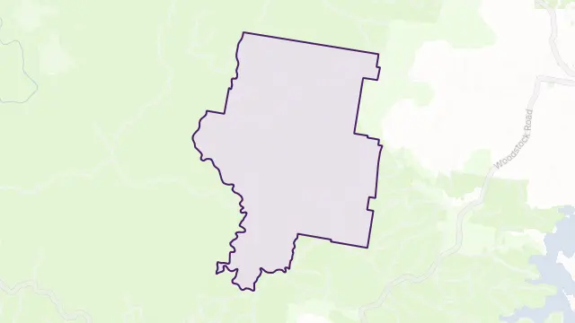 Mount Kingiman Area Boundary Map