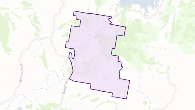 Mount Olive Area Boundary Map