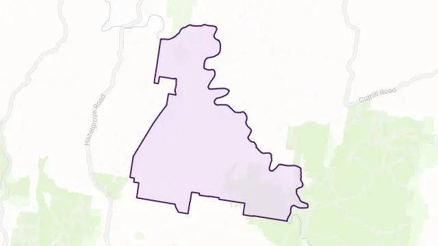 Mount Olive Area Boundary Map