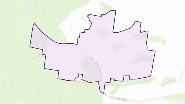 Mount Pleasant Area Boundary Map