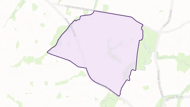 Mount Pritchard Area Boundary Map