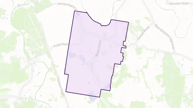 Mount Thorley Area Boundary Map