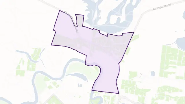 Mourquong Area Boundary Map
