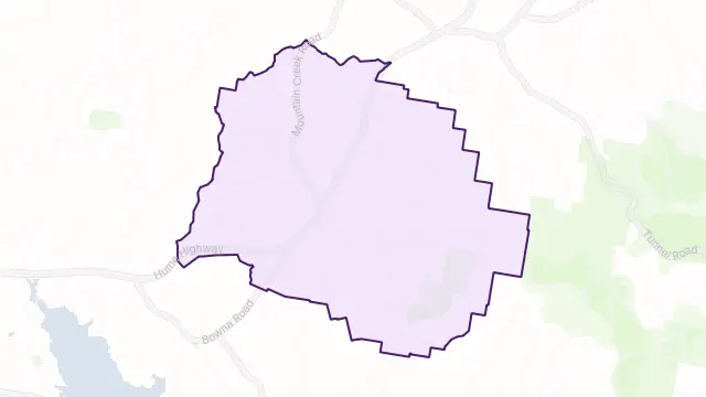 Mullengandra Area Boundary Map