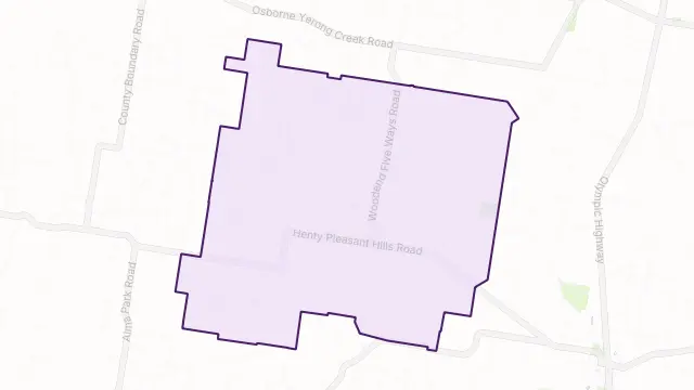 Munyabla Area Boundary Map