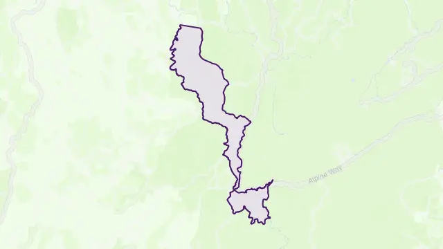 Murray Gorge Area Boundary Map