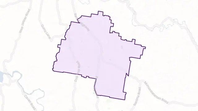 Murrumbateman Area Boundary Map