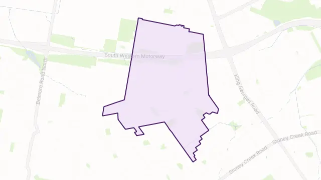 Narwee Area Boundary Map