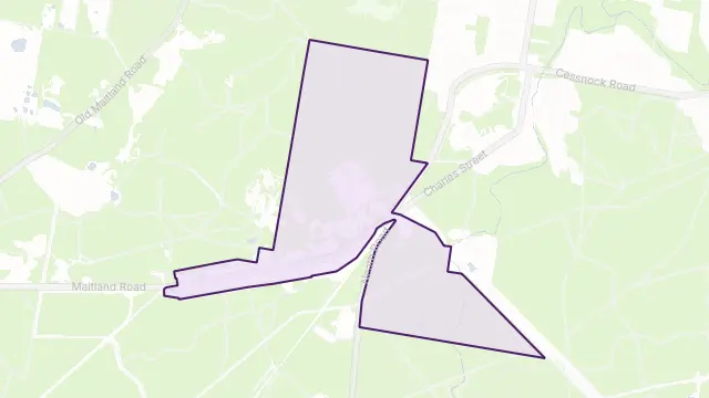 Neath Area Boundary Map