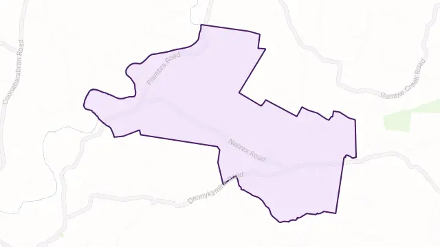 Neilrex Area Boundary Map