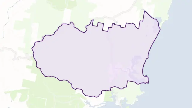 Nelson Area Boundary Map