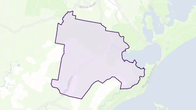 Nerong Area Boundary Map