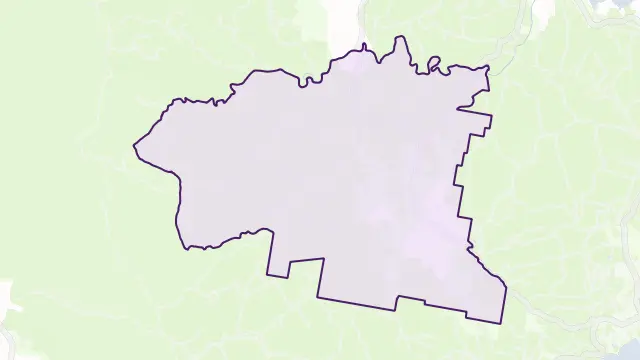 Nethercote Area Boundary Map
