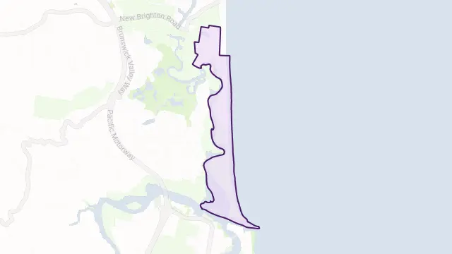 New Brighton Area Boundary Map