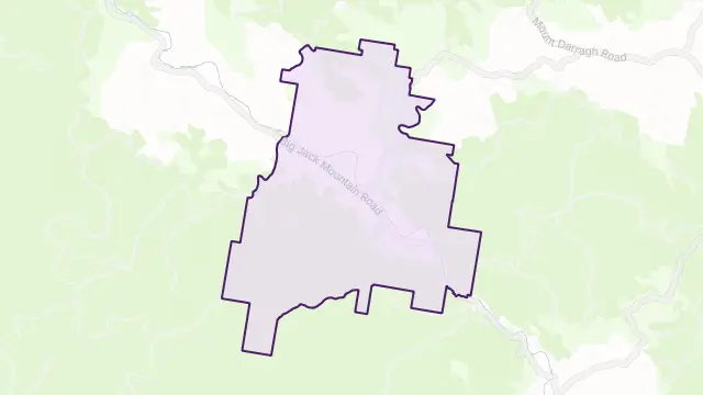 New Buildings Area Boundary Map