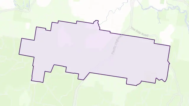 New Italy Area Boundary Map