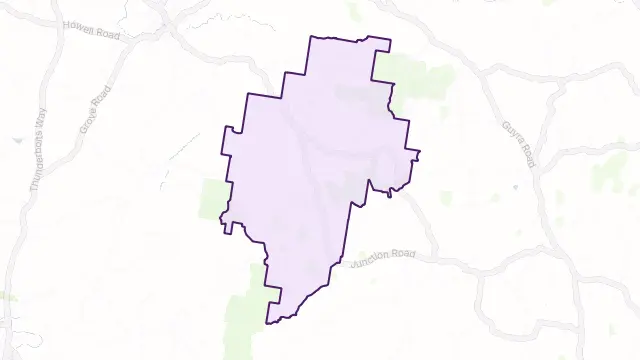 New Valley Area Boundary Map