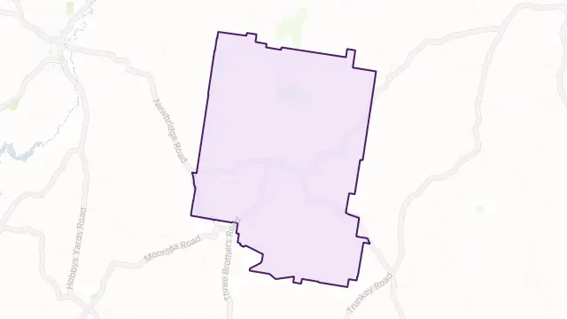 Newbridge Area Boundary Map