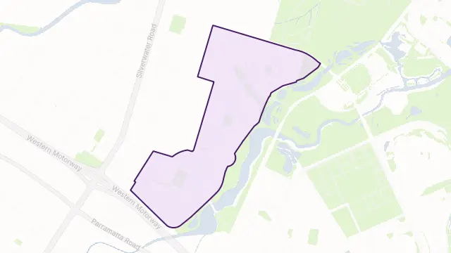 Newington Area Boundary Map