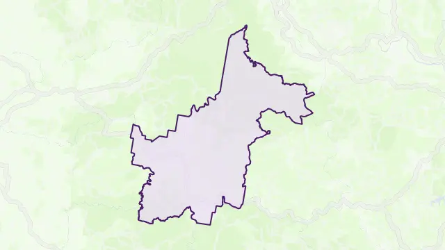 Newton Boyd Area Boundary Map