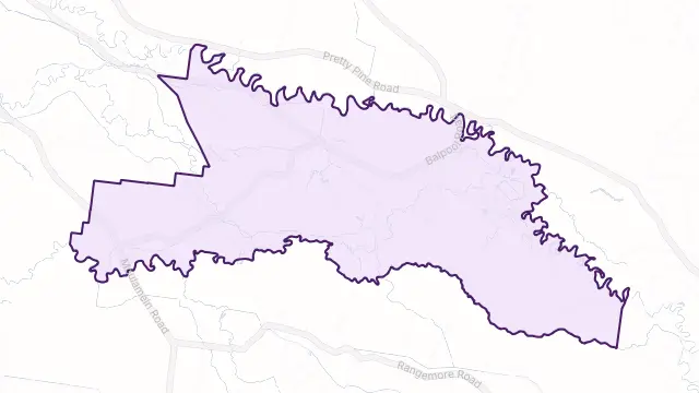 Niemur Area Boundary Map