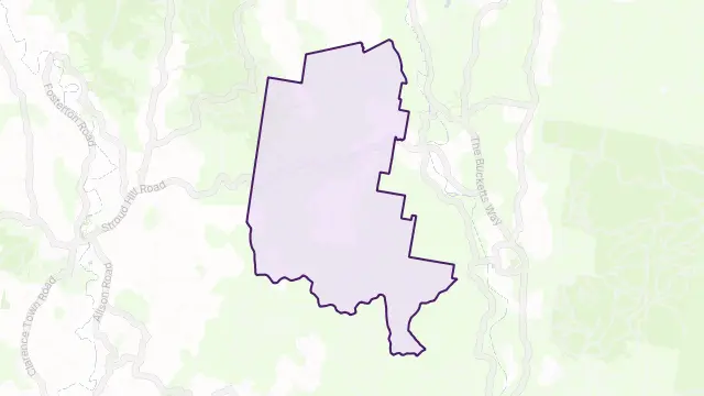 Nooroo Area Boundary Map