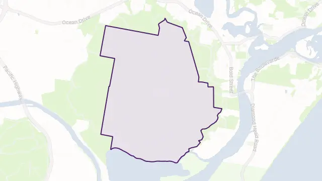 North Brother Area Boundary Map