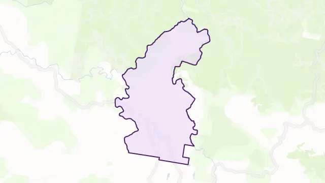 North Dorrigo Area Boundary Map