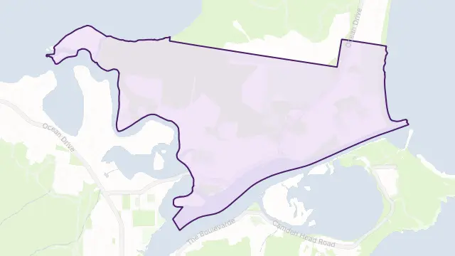 North Haven Area Boundary Map