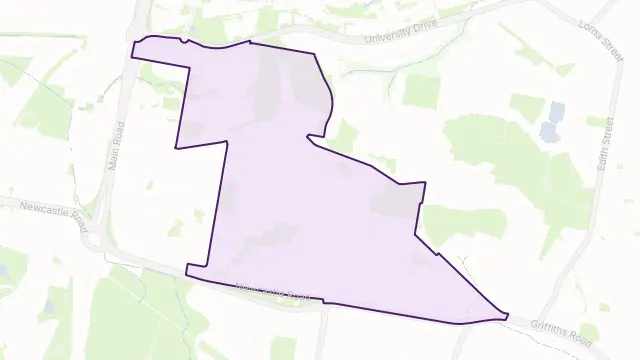 North Lambton Area Boundary Map