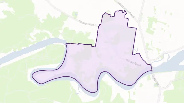 North Nowra Area Boundary Map