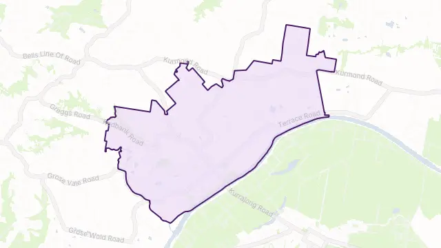 North Richmond Area Boundary Map