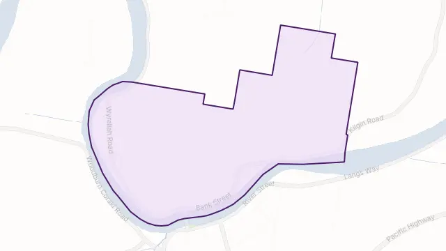 North Woodburn Area Boundary Map