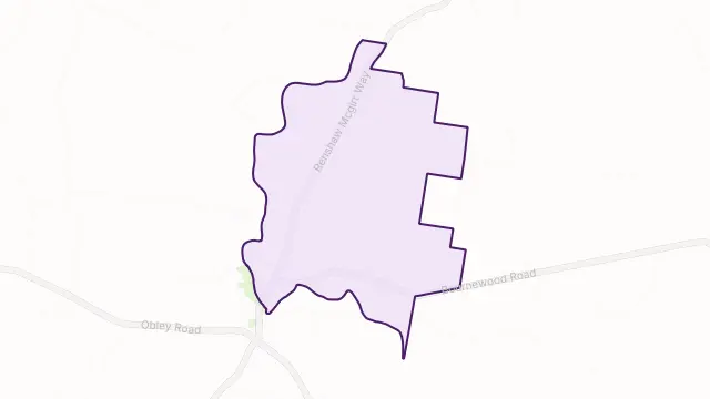 North Yeoval Area Boundary Map