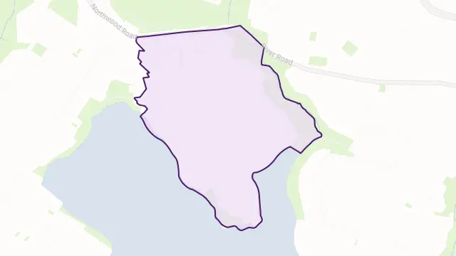 Northwood Area Boundary Map