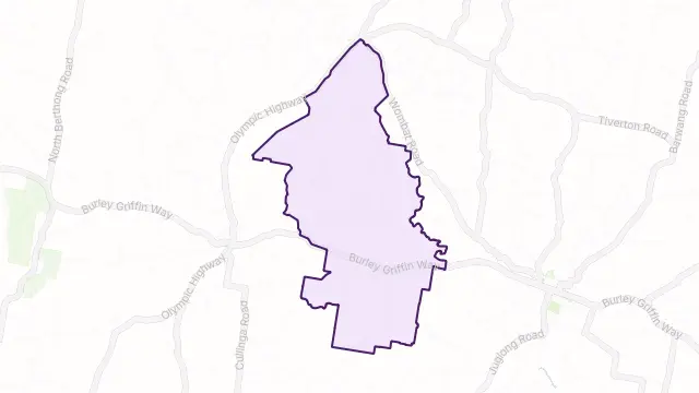 Nubba Area Boundary Map
