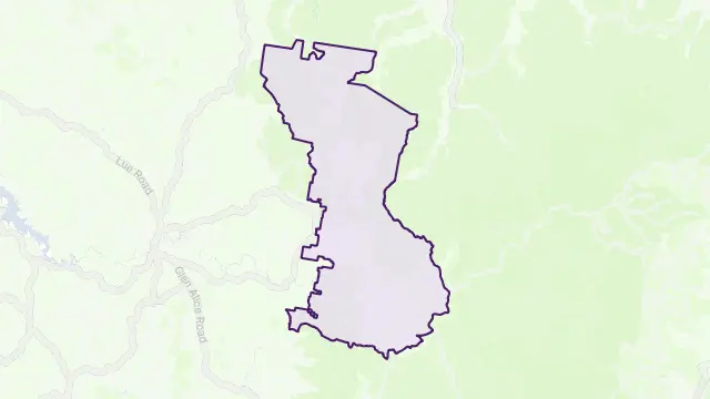 Nullo Mountain Area Boundary Map