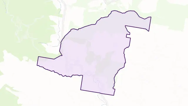 Numinbah Area Boundary Map