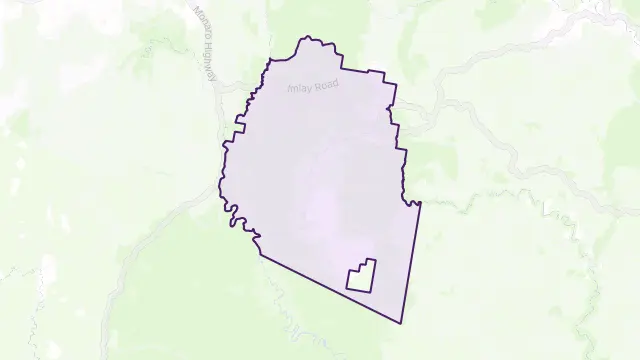 Nungatta Area Boundary Map